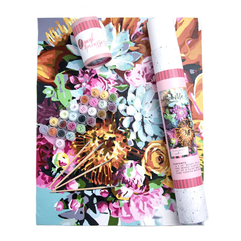 Botanical Paint By Number Kit