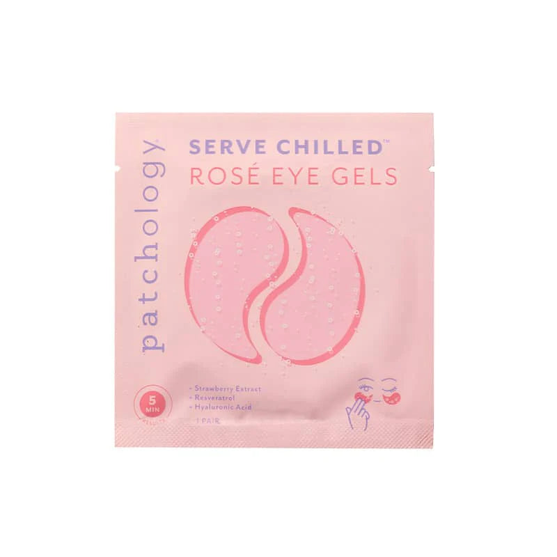 Serve Chilled Rose Eye Gels