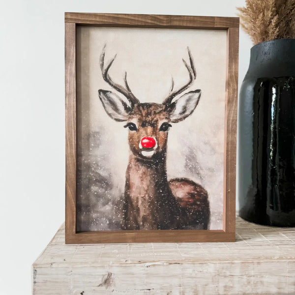 Rudolph Vintage Print - 8x12"