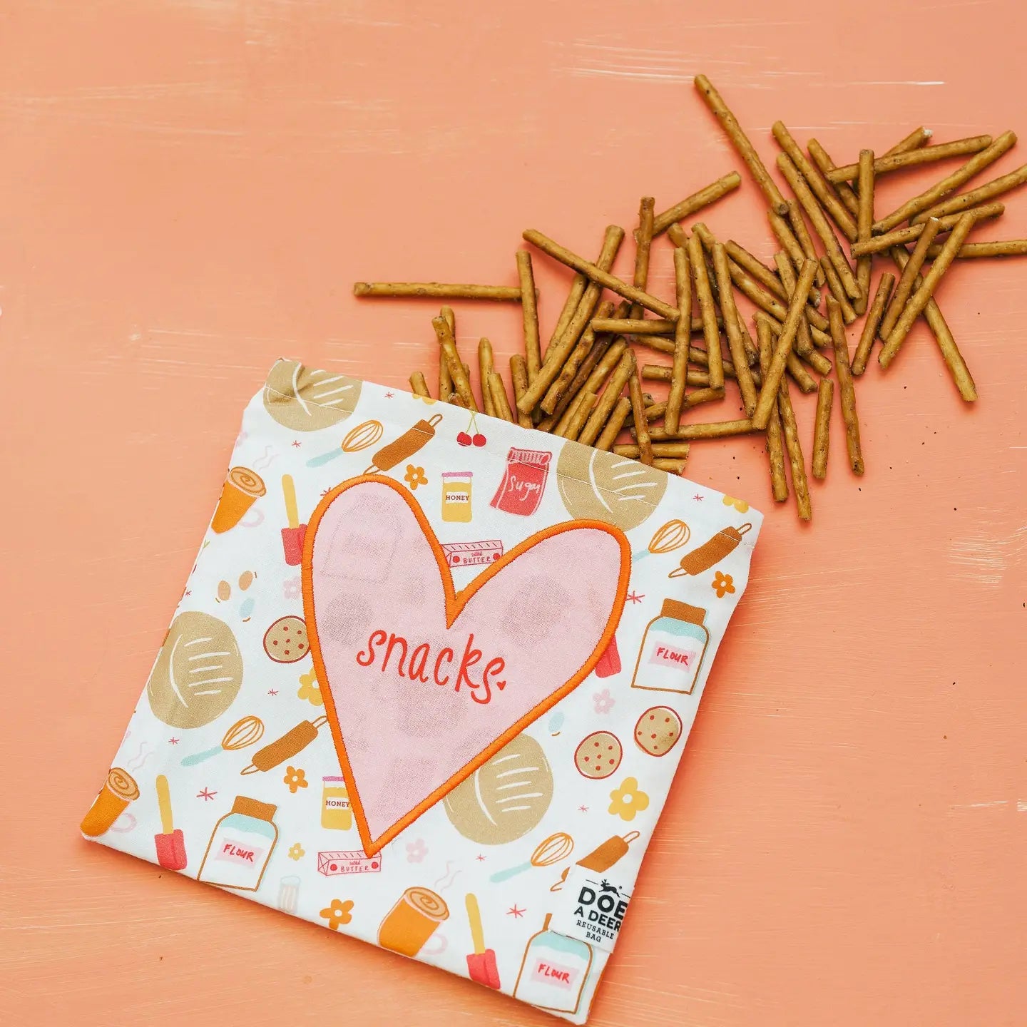 Snacks & Things Reusable Snack Bag