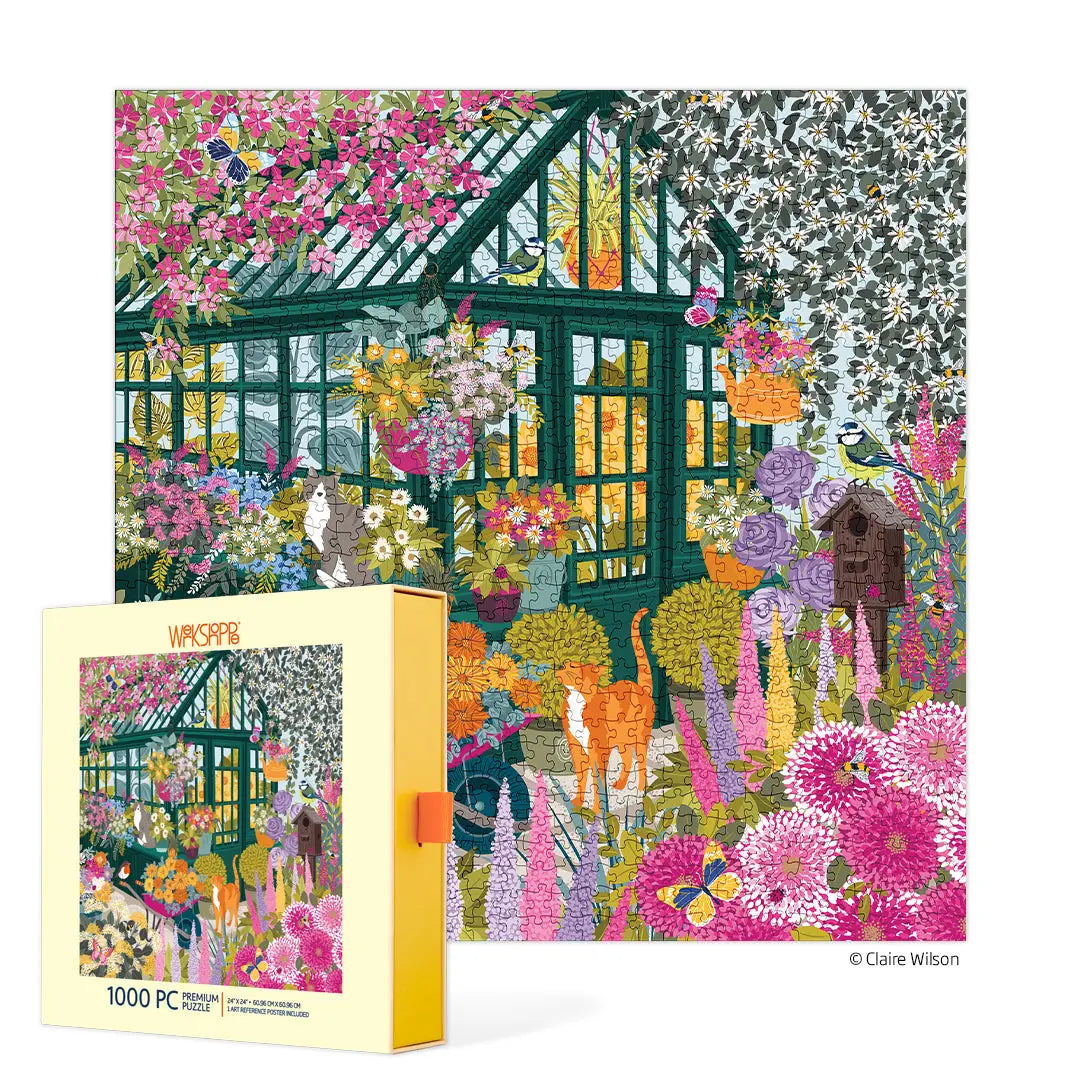 Spring Greenhouse 1000 Piece Puzzle