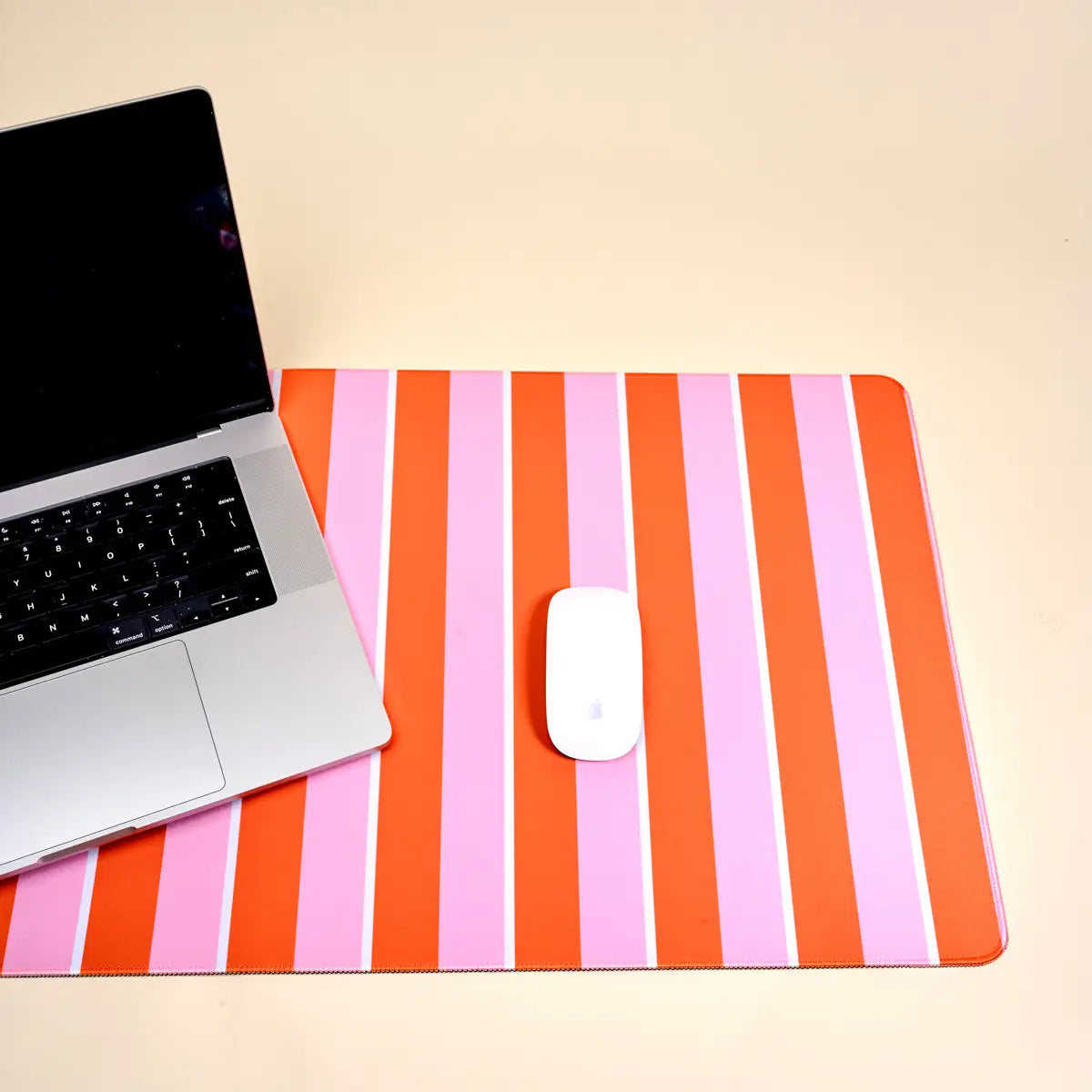Style Station Desk Mat | Sicily Stripes Pink