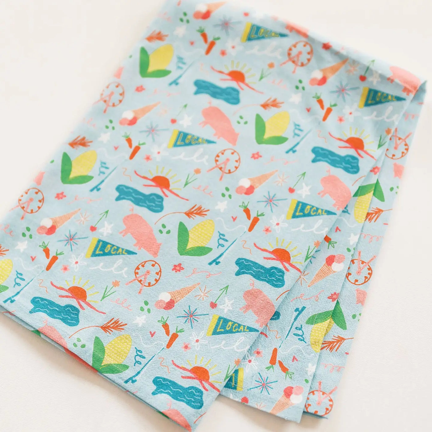 Summer in the Midwest Flour Sack Towel