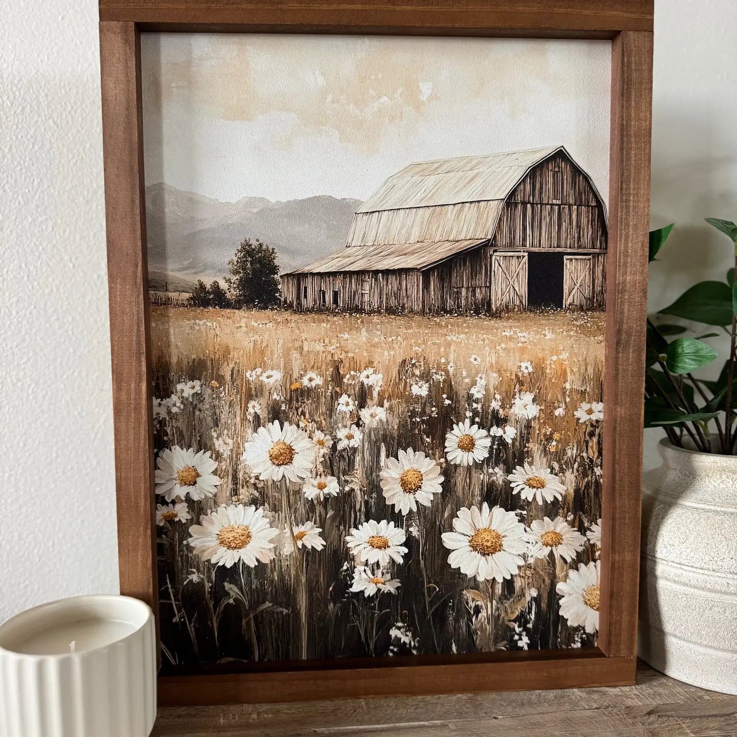 Summer Barn Vintage Framed Art | 17x13