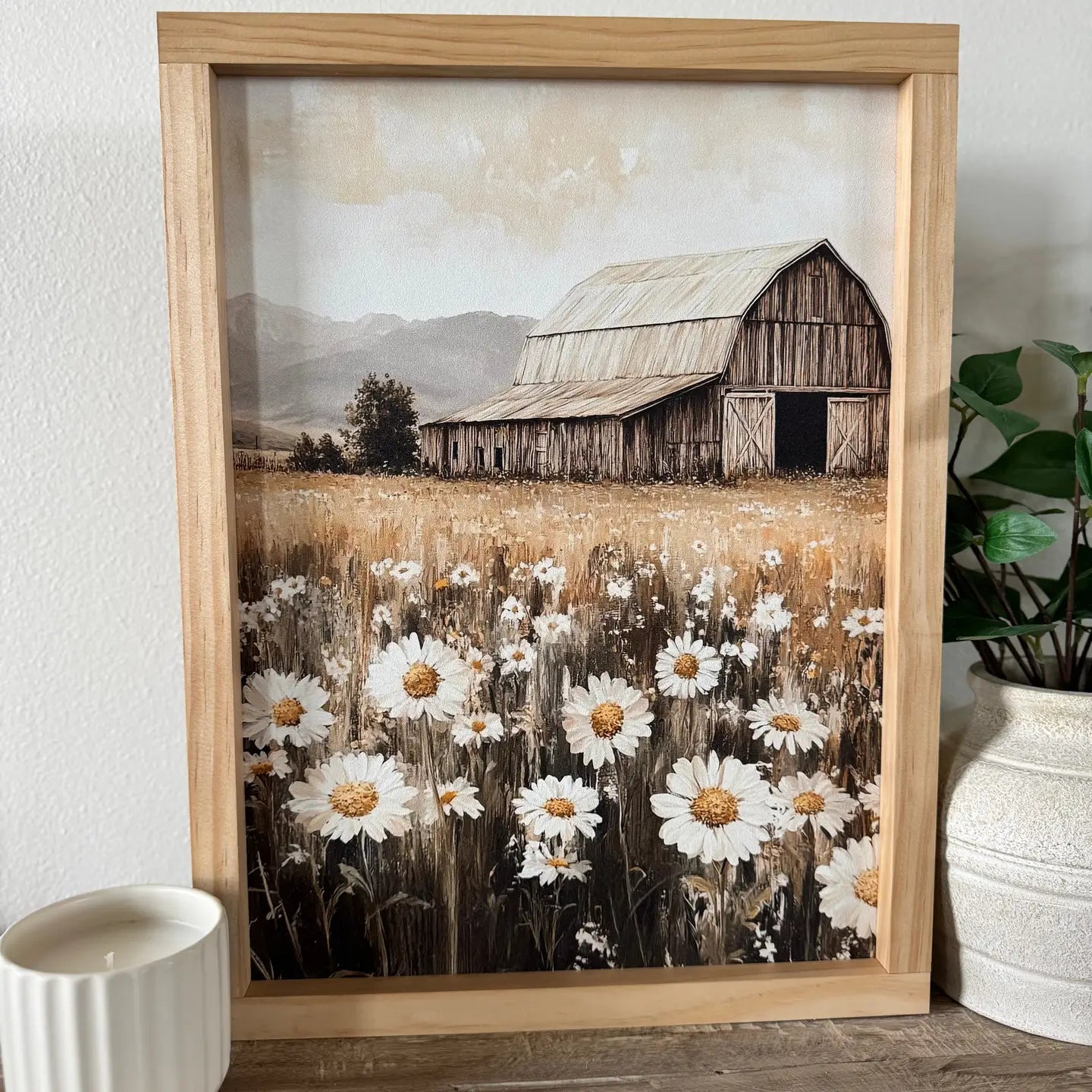 Summer Barn Vintage Framed Art | 17x13