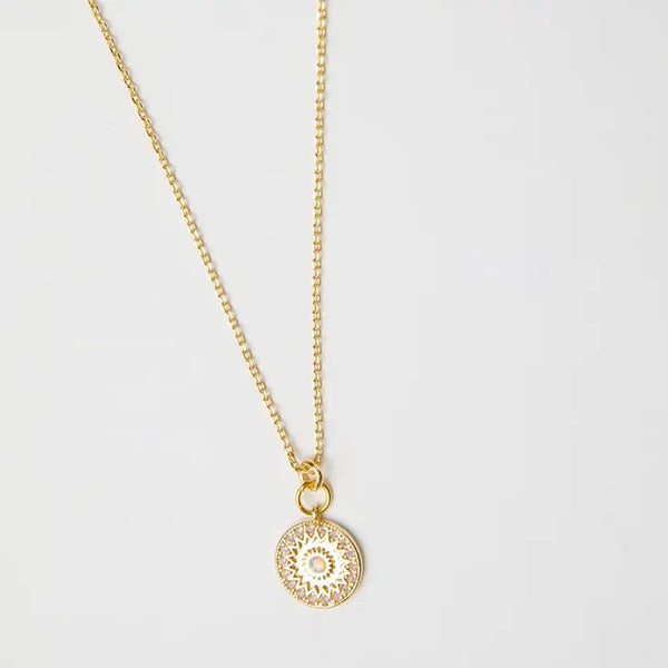 Brenda Grands Sun Opal Necklace