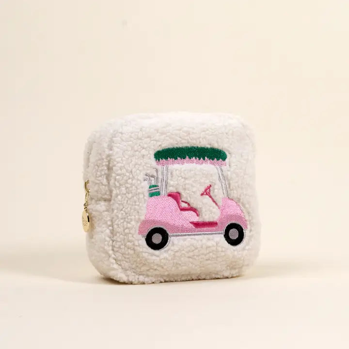 Teddy Pouch | Square Golf Cart