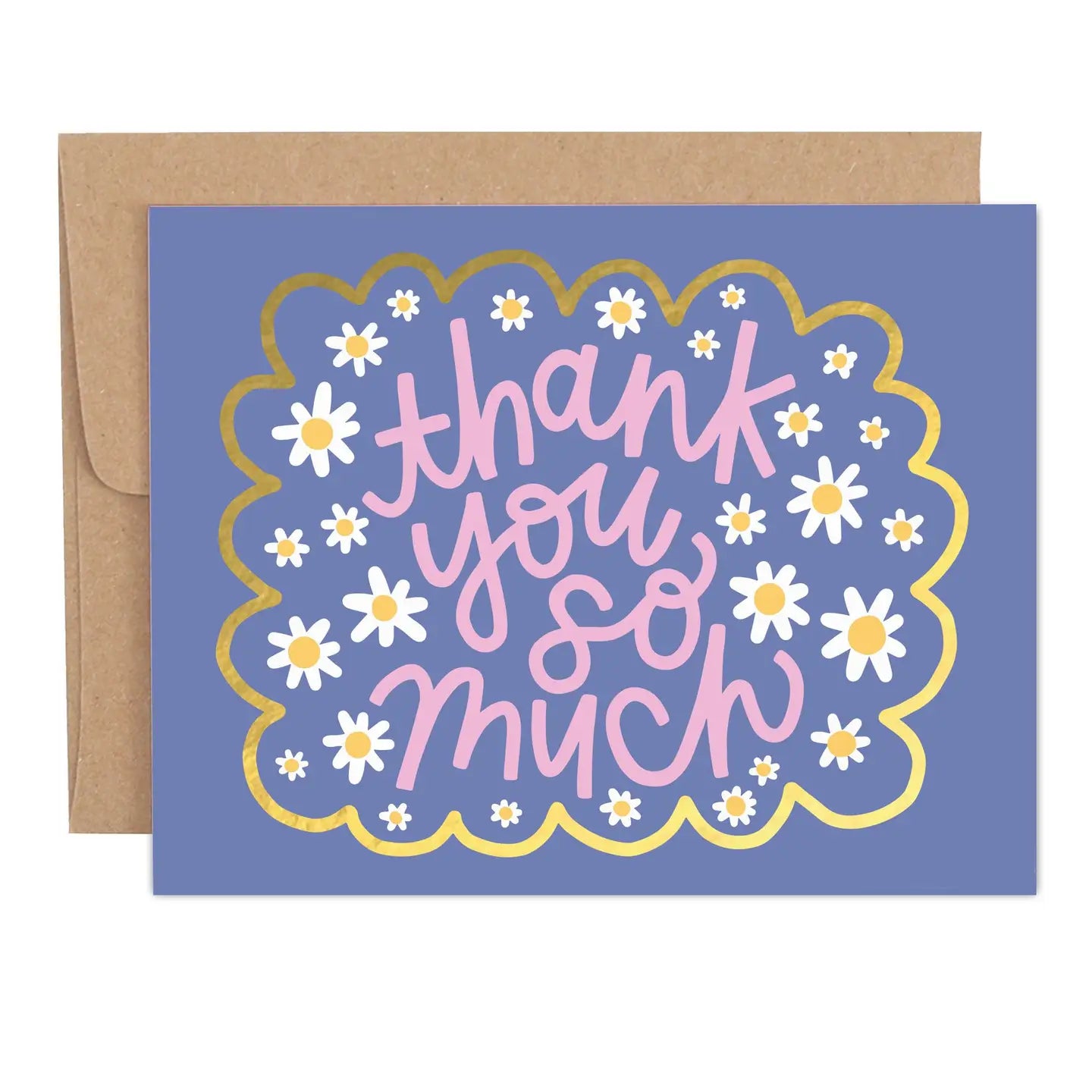 Thank You So Much Daisies Greeting Card