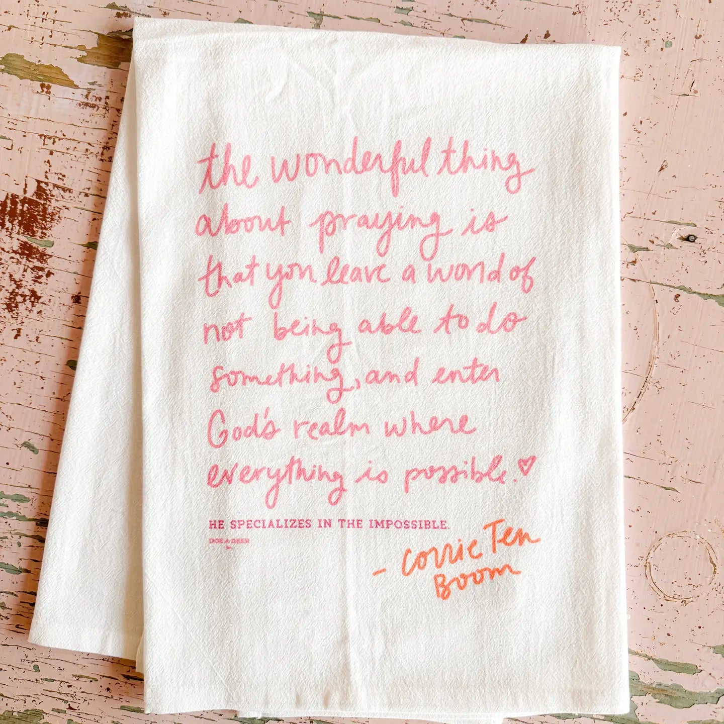 The Wonderful Thing Flour Sack Towel