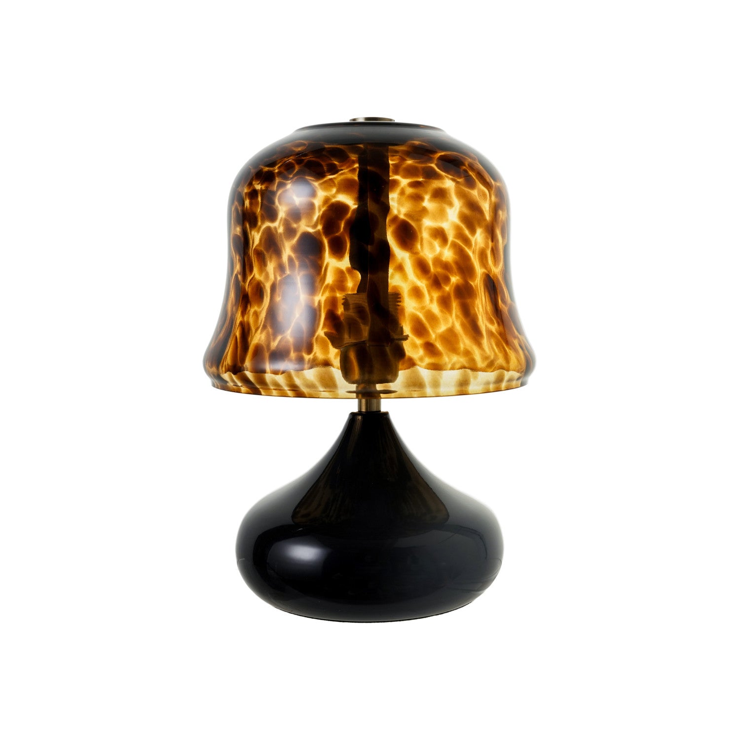 Tortoise Glass Table Lamp