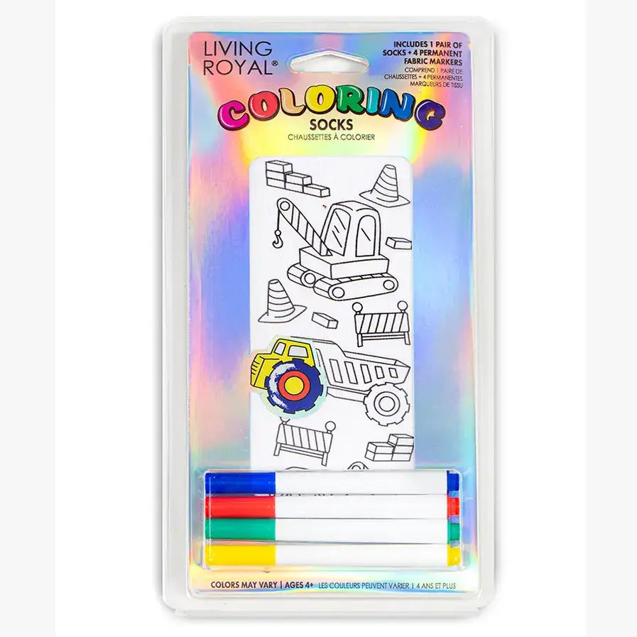 DIY Ankle Socks Coloring Kit