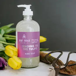Dirt Road Candle Co| Tending To The Tulips Hand Soap