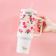 Lively Floral 40oz Tumbler from The Darling Effect