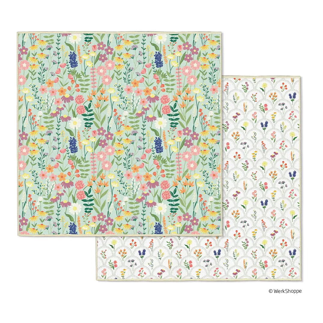 Wildflowers Microfiber Dishcloths