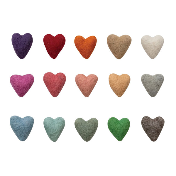 Wool Hearts