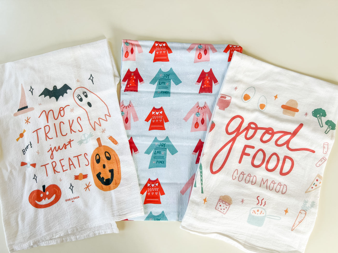 Doe A Deer Flour Sack Towel Mystery Bundle