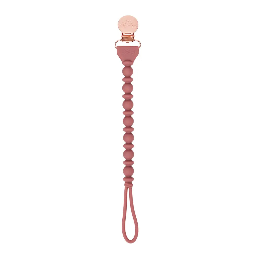 Sweetie Strap Silicone One-Piece Pacifier Clip