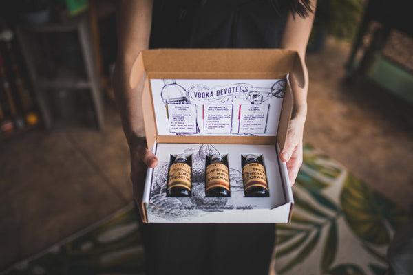 Sweethaven Tonics Vodka Devotee's Sampler Flight