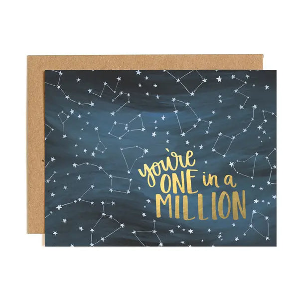 One In A Million Greeting Card