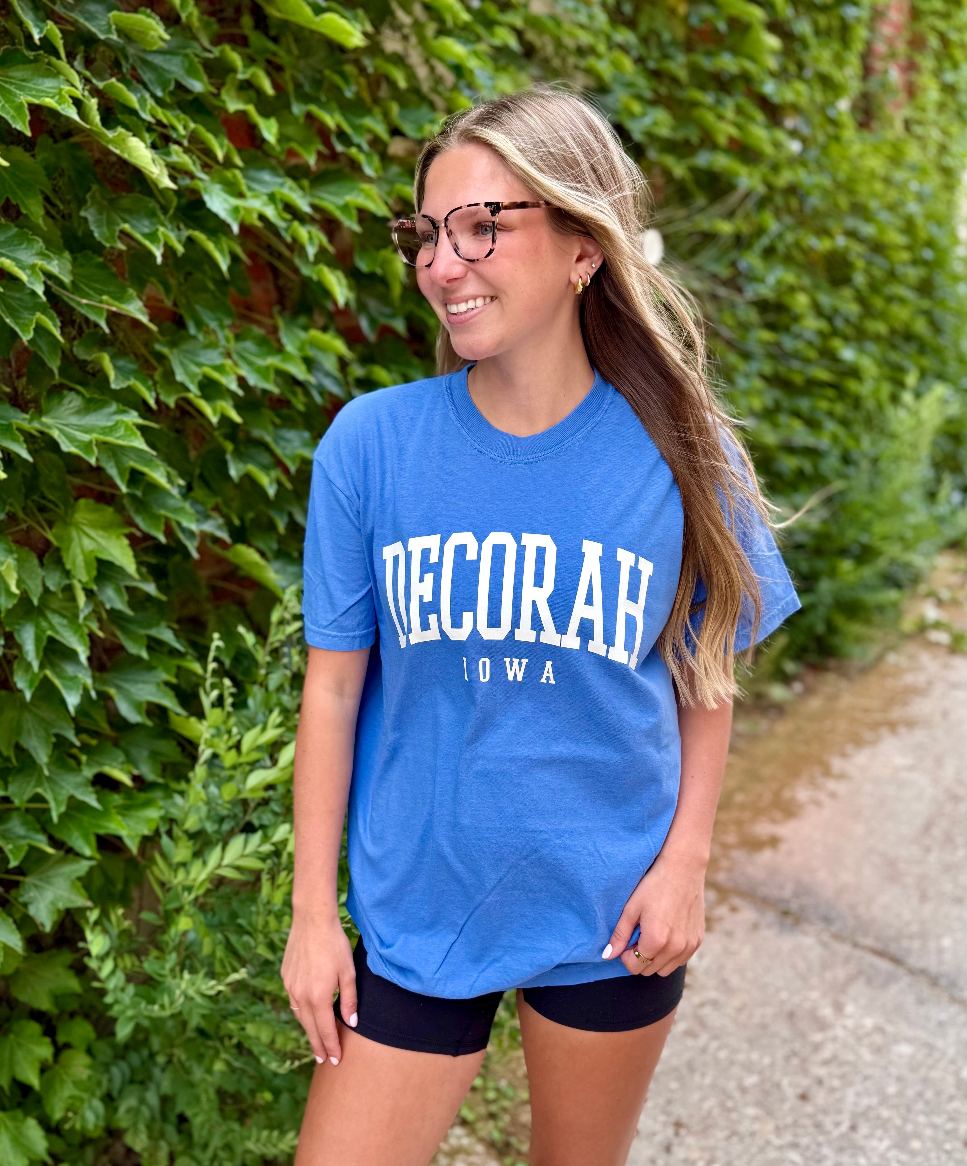 Decorah Tee- Mystic Blue