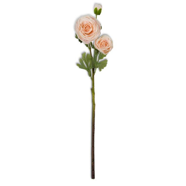 25 Inch  Real Touch Triple Bloom Ranunculus