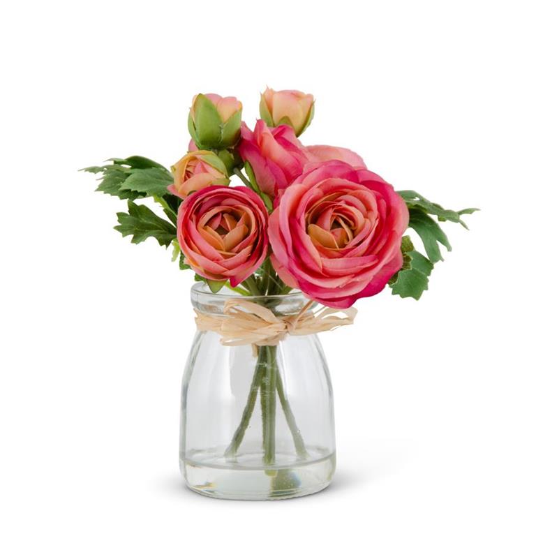 6.75 Ranunculus Bunch in Vase