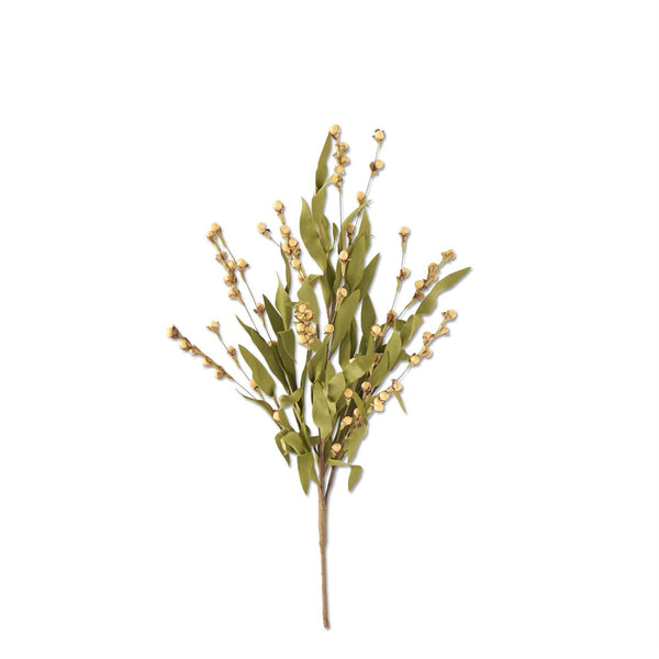 22.5 Inch Beige Eva Berry Bush