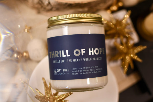 Dirt Road Candle Co Thrill of Hope Candle