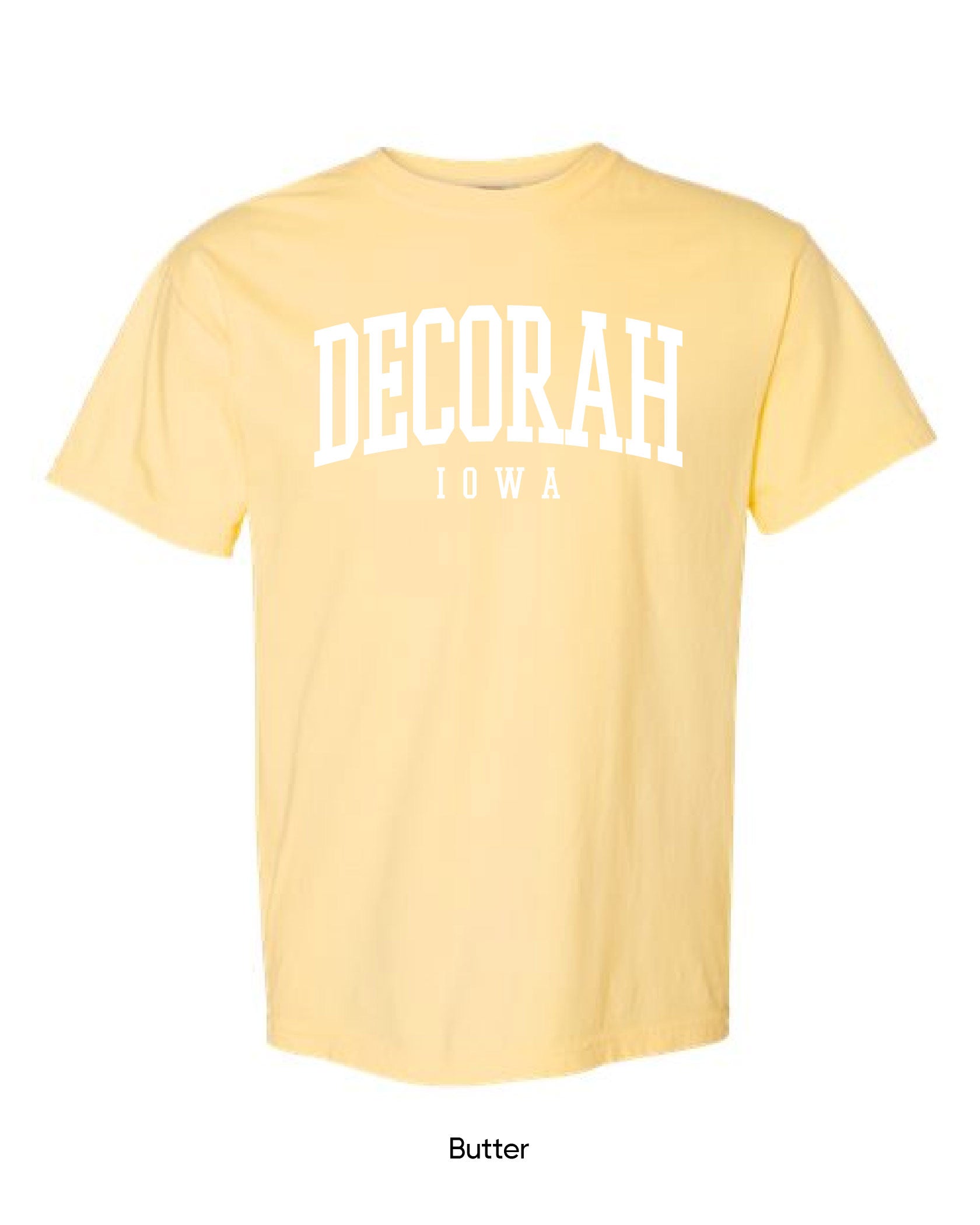 Decorah Tee- Butter Yellow