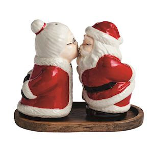 Mr. & Mrs. Clause Salt & Pepper Shaker Set