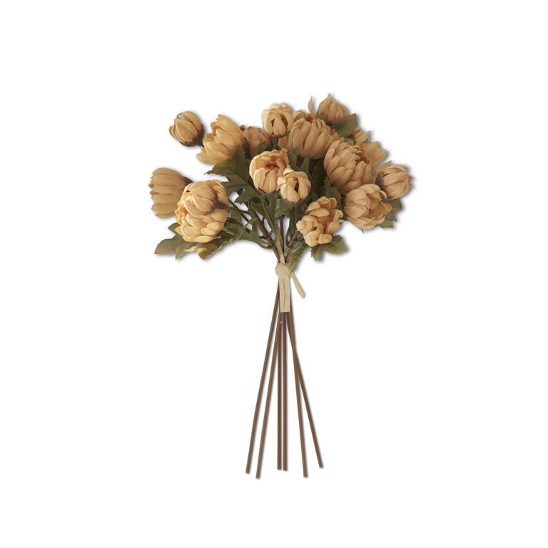 10 Inch Golden Yellow Dahlia Bundle (6 Stems)