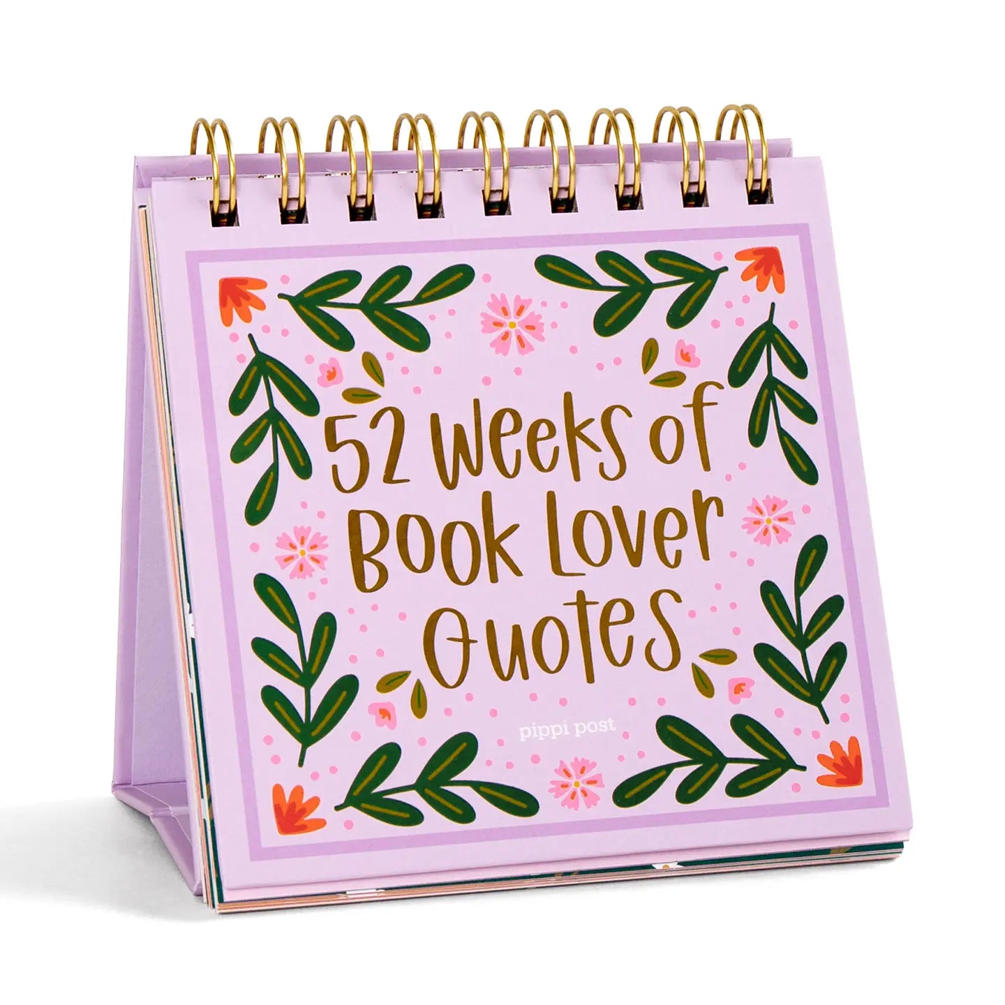 52 Weeks of Book Lover Quotes  Desk Calendar