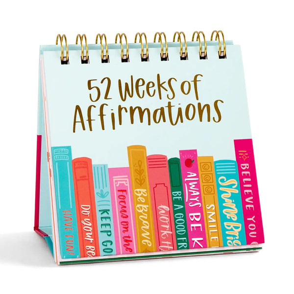 52 Weeks of Affirmations Desk Calendar