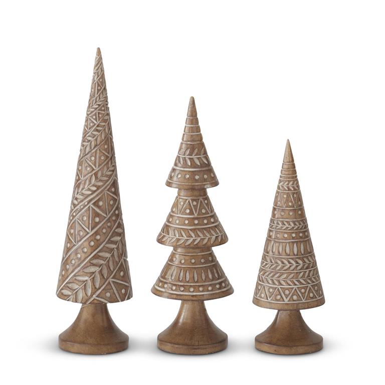 Carved Scandi Trees