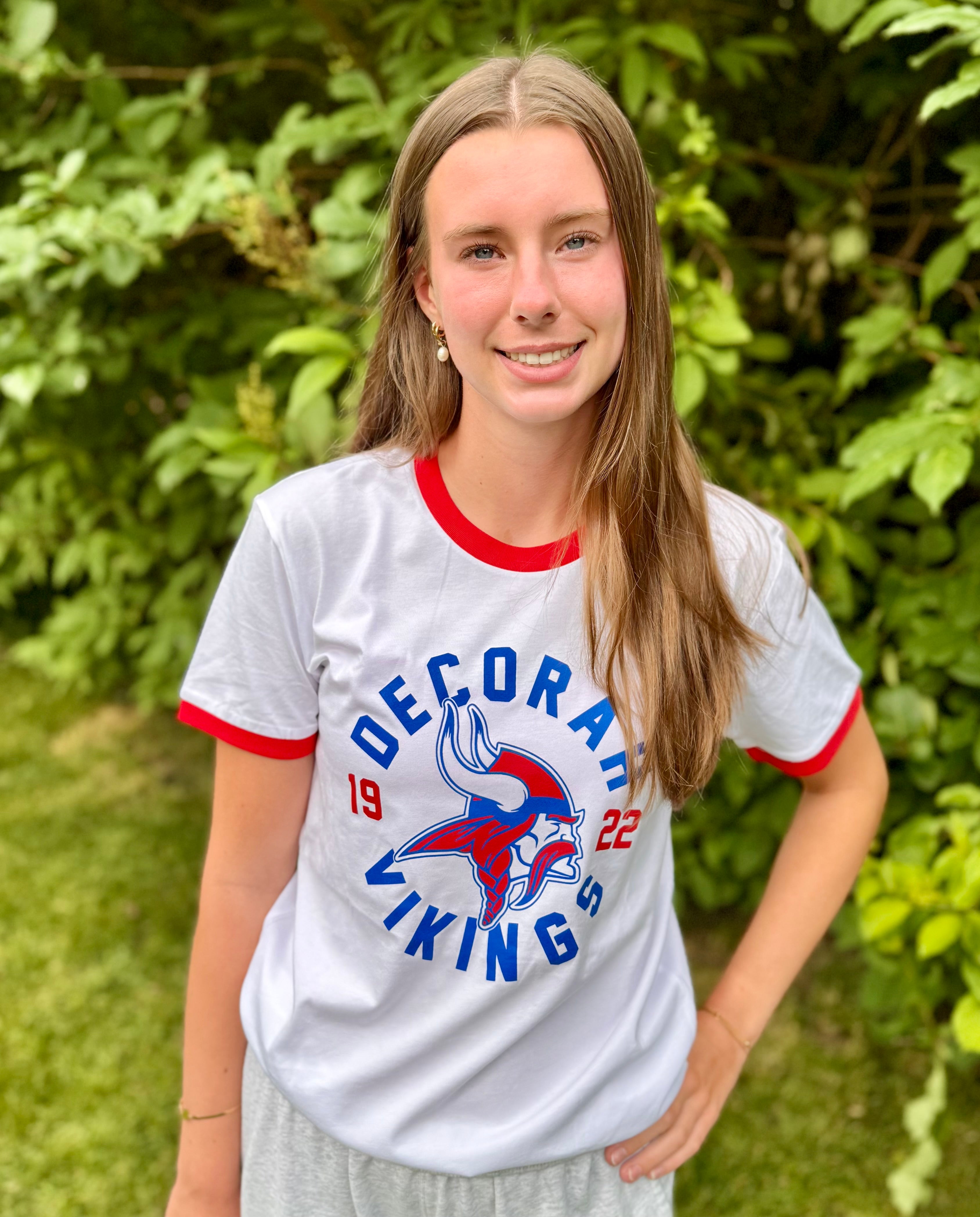 Decorah Vikings Ringer Tee