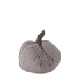 Gray Thin Stripe Fabric Pumpkin