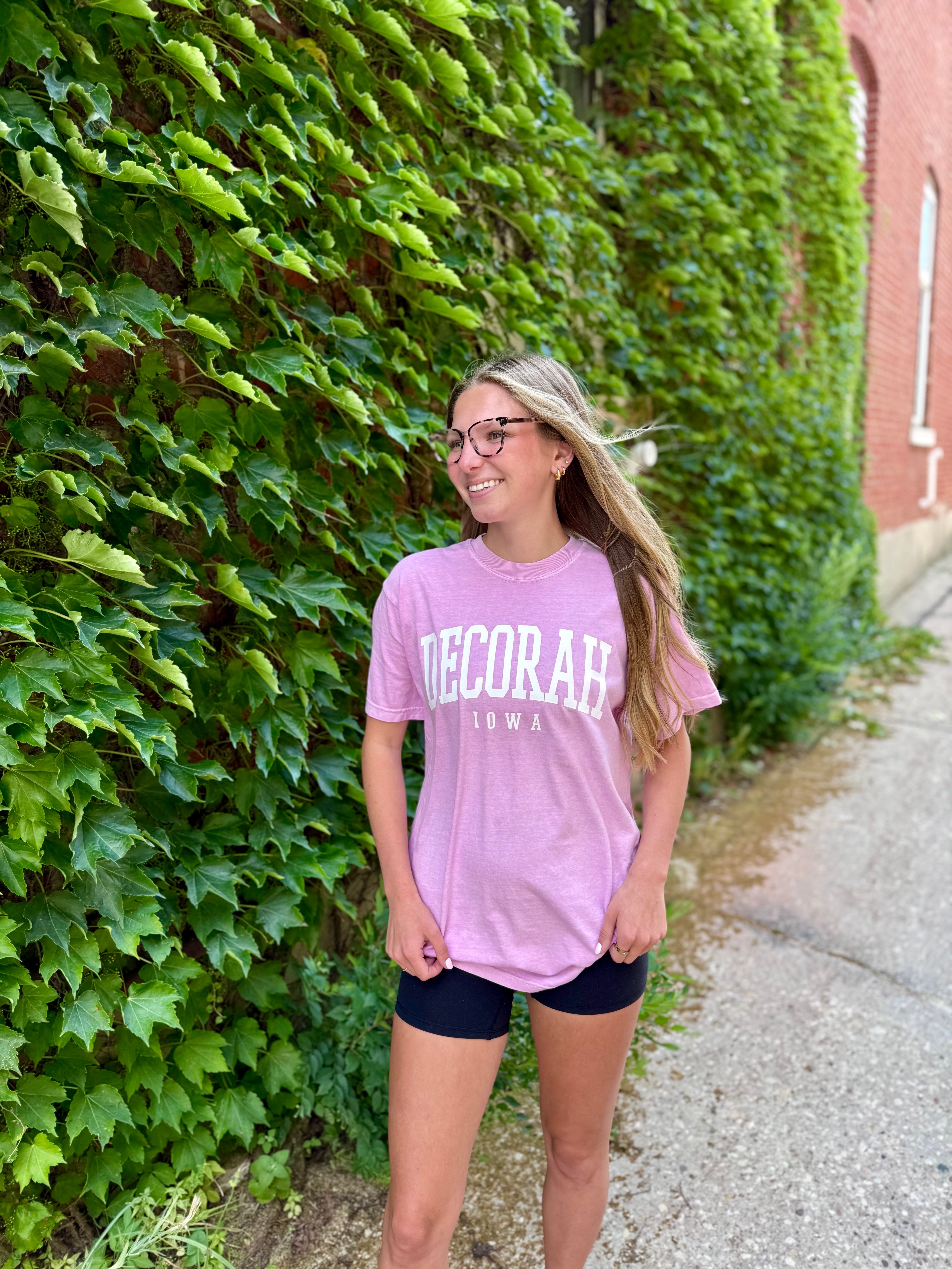 Decorah Tee- Rose Quartz