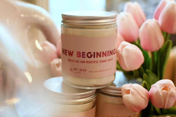 Dirt Road Candle Co| New Beginnings Candle