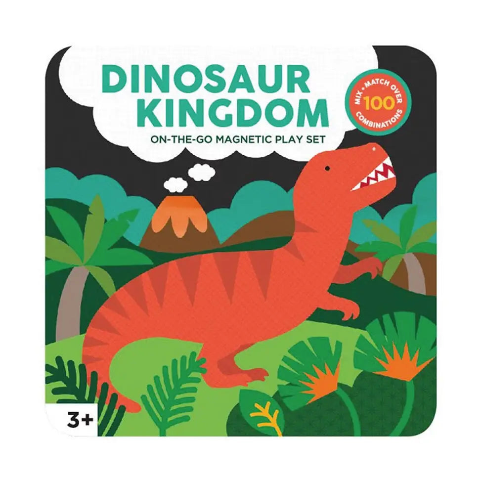 Dinosaur Kingdom Magnetic Play-set