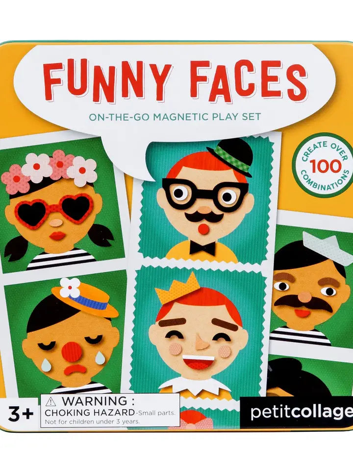 Funny Faces Magnetic Play Set