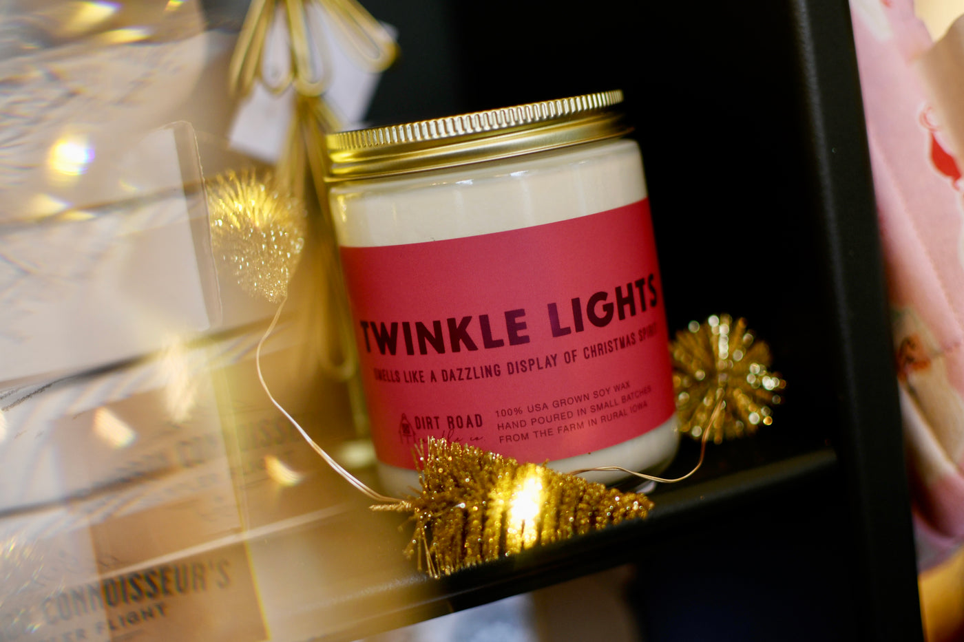 Dirt Road Candle Co Twinkle Lights Candle
