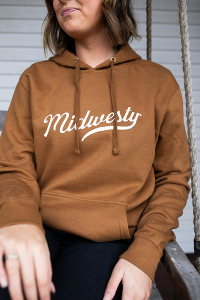 Midwesty Hoodie in Duck Brown