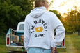 Iowa Hoodie From The Midwest Girl-Ash Gray