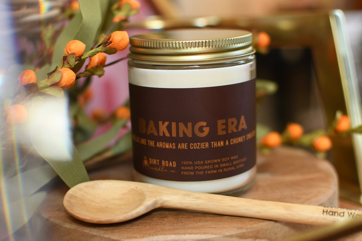 Baking Era Candle from Dirt Road Candle Co