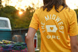 The Midwest Girl Iowa Tee- Gold