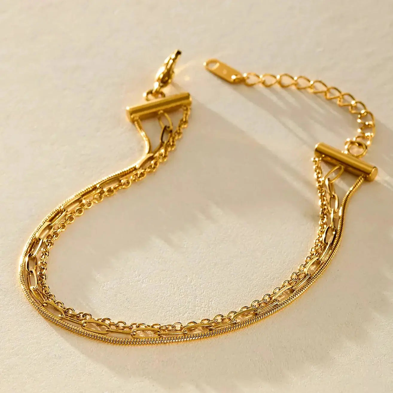 Triple Layered Anklet
