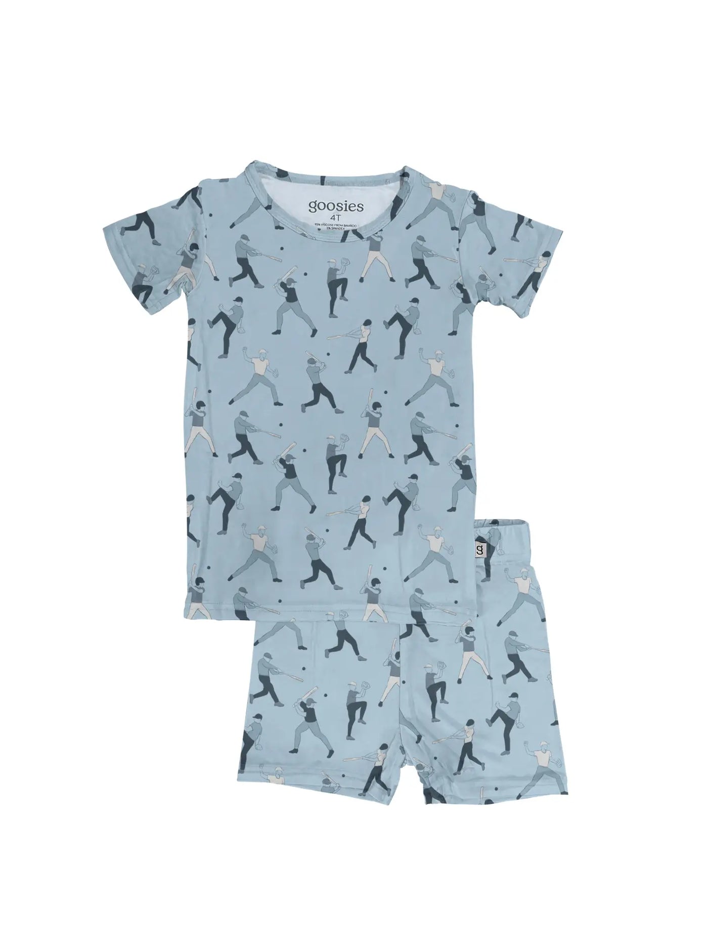 Baseball Two Piece PJ Set