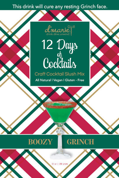 Boozy Grinch Cocktail Slush Mix