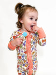 Butterflies Zip Pajamas by Goosies