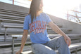 Decorah Vikings Tee- Carolina Blue